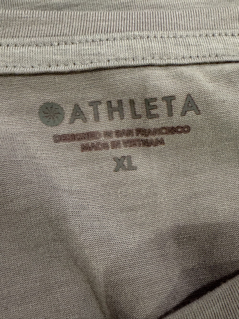 Athleta Scoop Neck Short Sleeve Tee in Lavender Gray - Picture 5 of 7